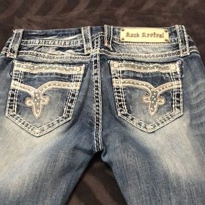 Rock Revival size 28 boot cut jeans.